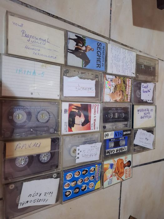 Colecție casete diverse audio