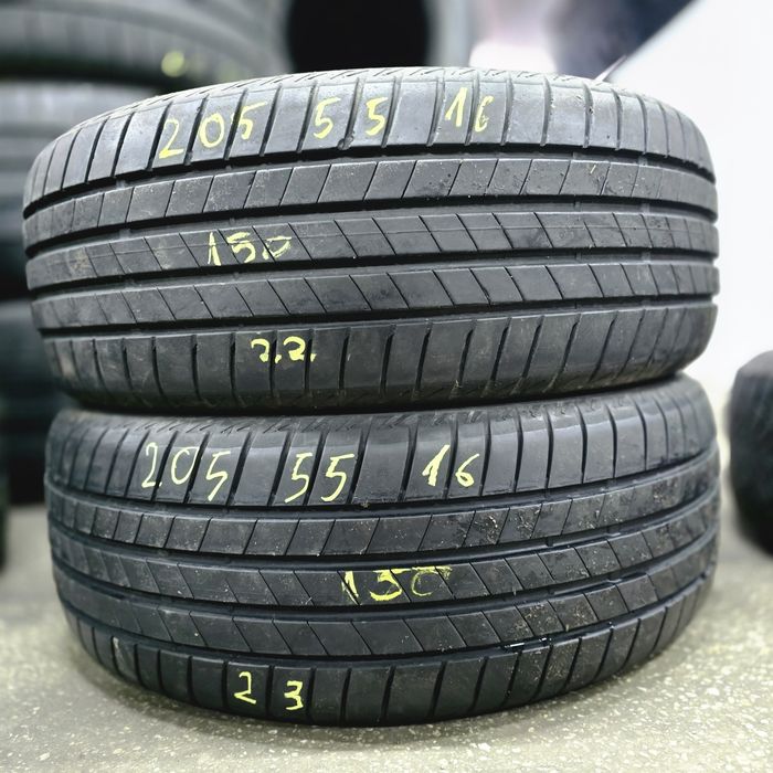 2x 205/55/16 VARA BRIDGESTONE 2022 Stare excelentă
