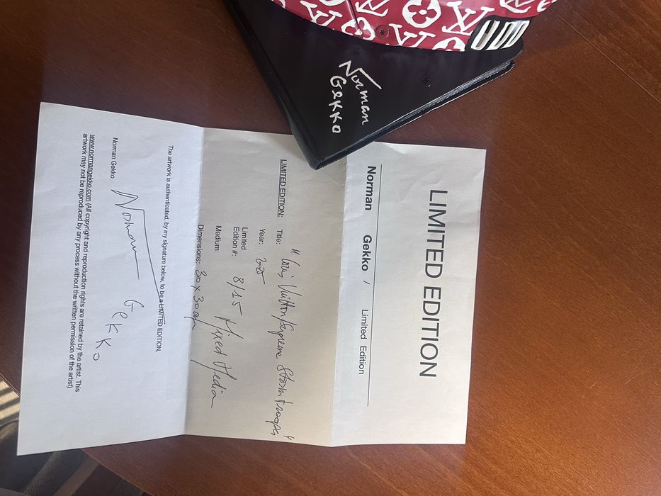 Norman Gekko - Louis Vuitton / Supreme STORMTROOPER ( Limited edition)