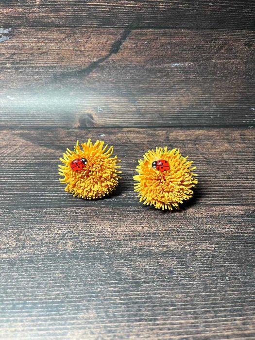 Резинки для волос "Одуванчики"