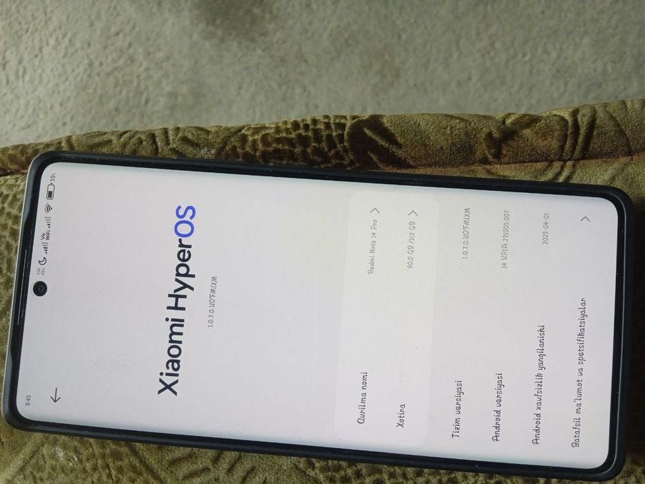 Redmi 14 pro 12ga 512talik