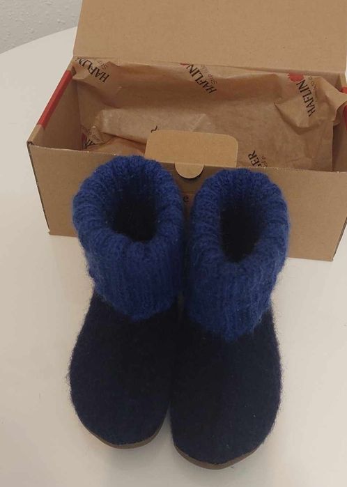 Botosei lana Haflinger mărimea 23