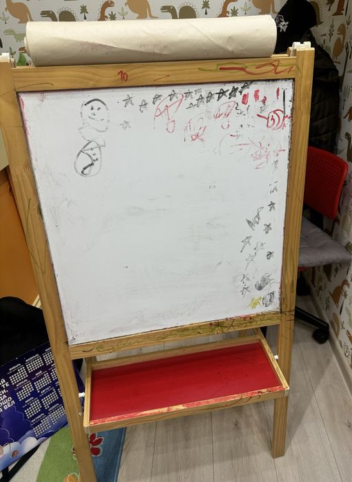 Доска для рисования двусторонняя