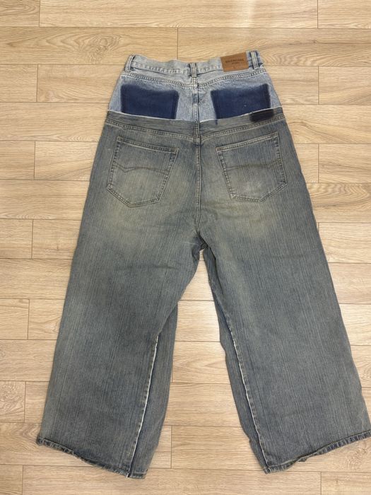 Джинсы Balenciaga cut up
