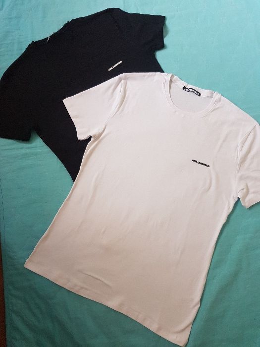Мъжки тениски KARL LAGERFELD.Оригинални, размер L/XL. НОВИ!