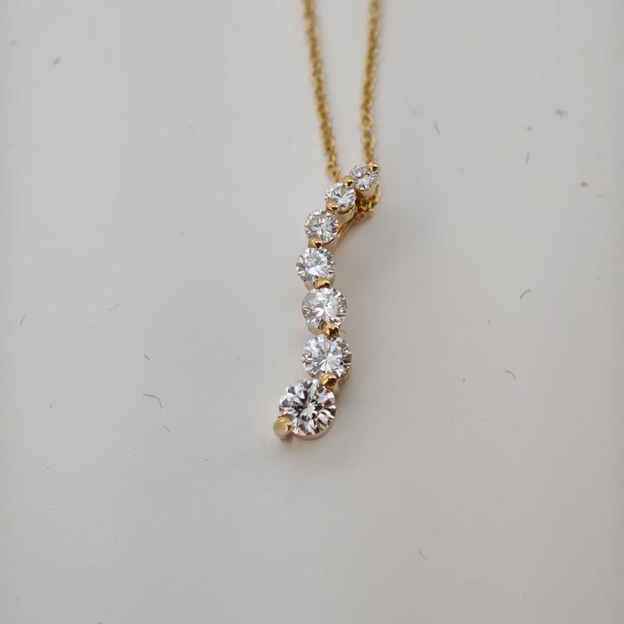 Colier 14k Diamante naturale Jurney 0.73ct