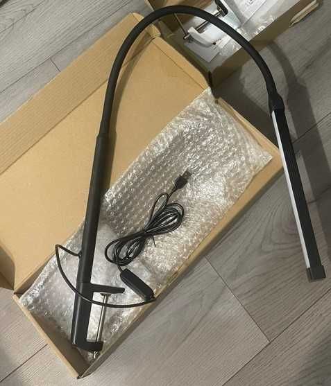 Lampă birou/podea LED, 3 moduri x 10 lumina - Negru/Alb - 7 modele