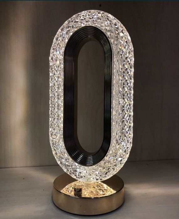 Хрустальная декоративная свитилник ночник