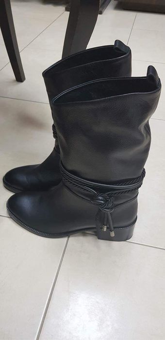 Дамски Боти Естесвена кожа