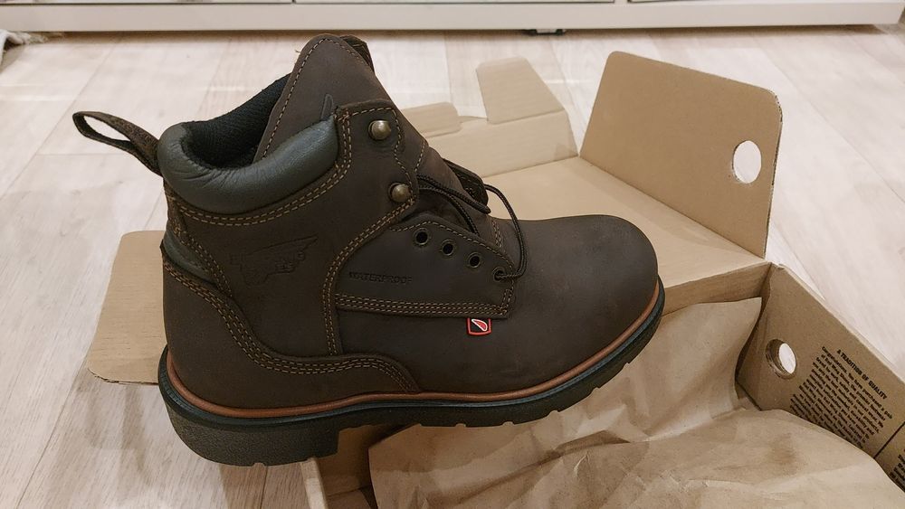 Ред винг зимняя ботинка