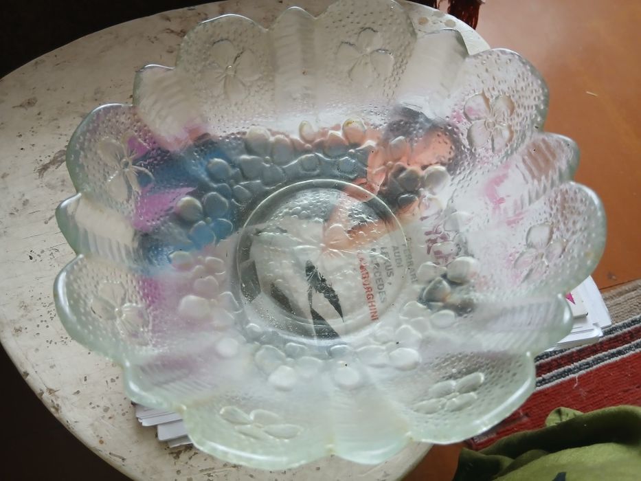 Вазы зелёное стекло