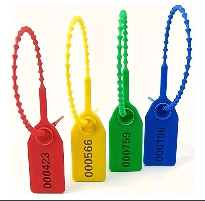 Пломба пластиковая номерная 40 см / Plastik plomba 40 sm raqamli