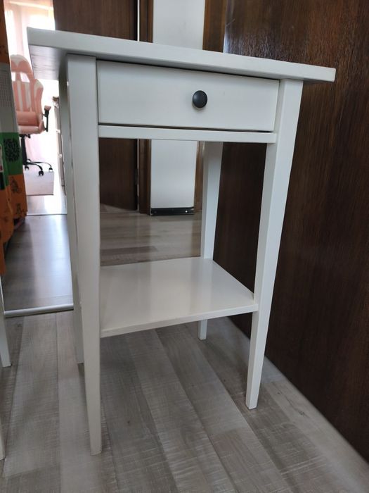 Noptiera IKEA Hemnes alba