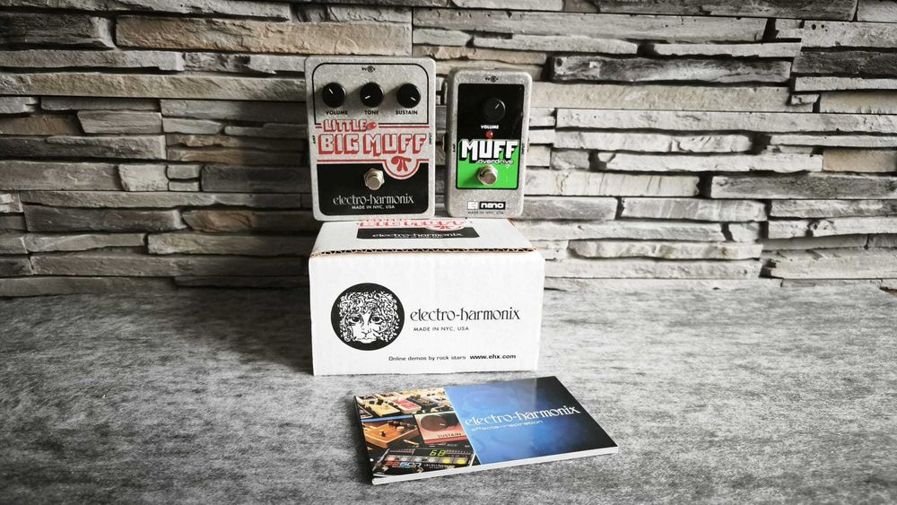 Pedala efect chitara Electro-Harmonix Big Muff PI și Nano - Garantie