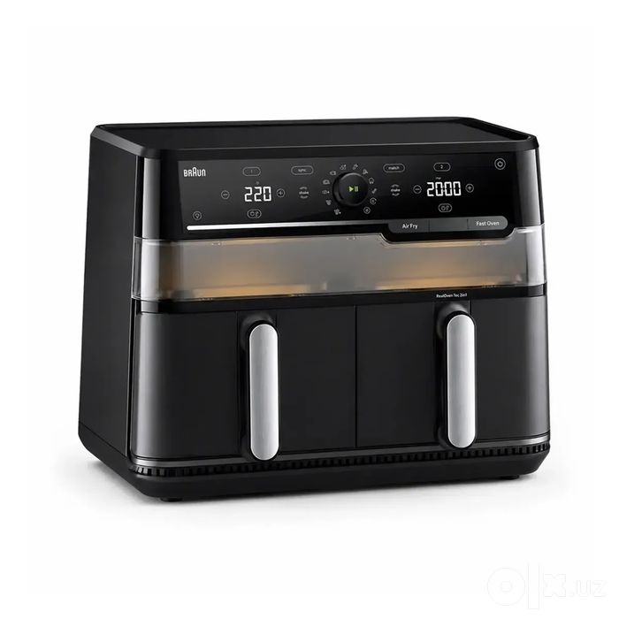 Аэрогриль Braun TD5073IBK, до 220 °C