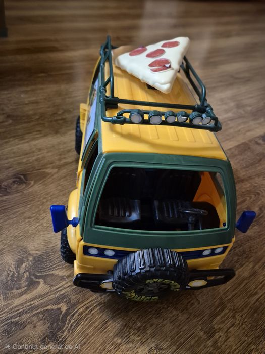Camioneta pizza Testoasele Ninja
