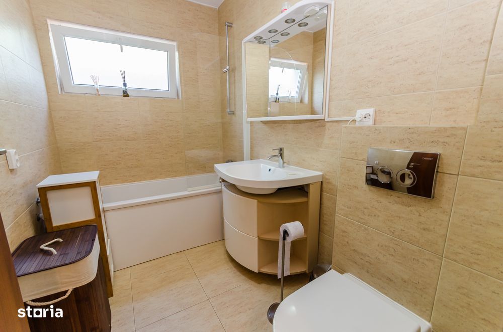 Apartament 3 camere cu gradina proprie 80 mp, parcare, Brana-Selimbar