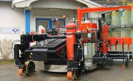 Укладчик для краевой полосы