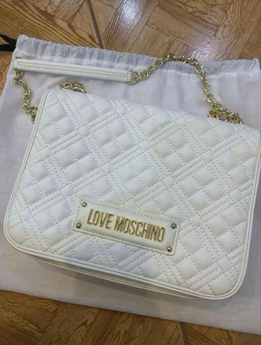 geanta moschino alba