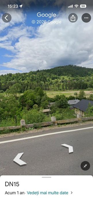 Vând teren și casă în Hangu, jud Neamț