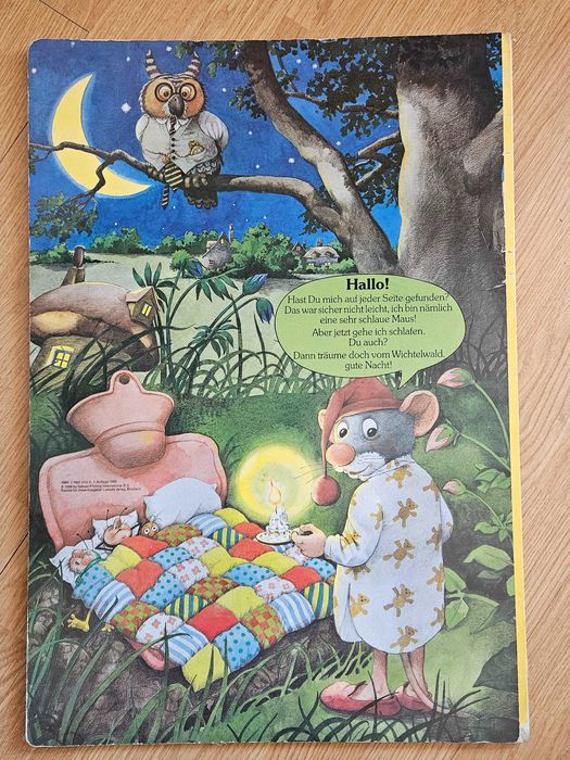 Willimaus im Wichtelwald carte foarte mare si Rara