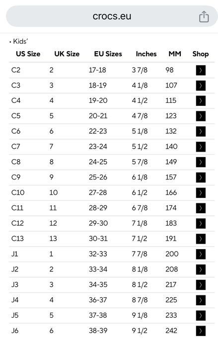 Crocs джапанки/сандали 19-20