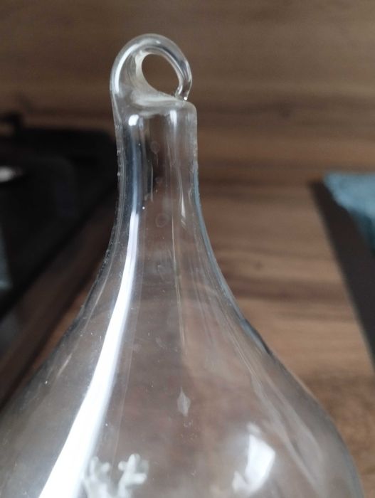 Стеклянный сосуд - капля (флорариум)