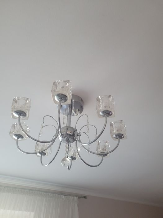 Lustra 8 brate bec halogen 12v