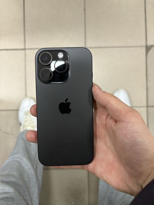 iphone 16 pro чёрный цвет