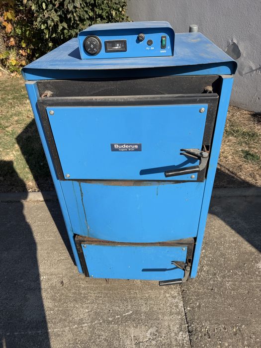 Centrala termica pe lemne buderus din fonta/24kw/sparta