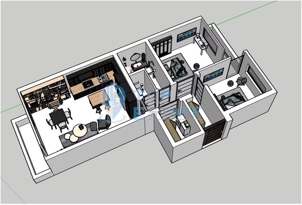 Продава се Тристаен апартамент в Велико Търново, Бузлуджа - 119 кв.м за 1058 €/кв.м - Снимка #1