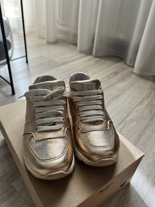 Sneakers piele naturala