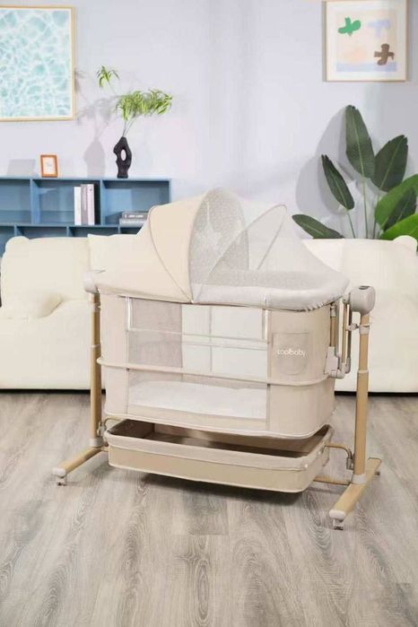 Детская кроватка CoolBaby с москитной сеткой