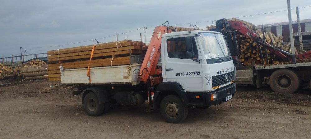 Транспорт с камион с кран и самосвал за София и околностите