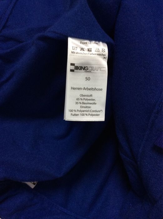 Pantaloni profesionali cordura /50