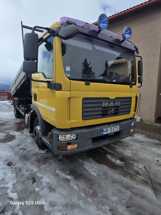 Man TGL 12.240 basculanta 12t util 7100kg!