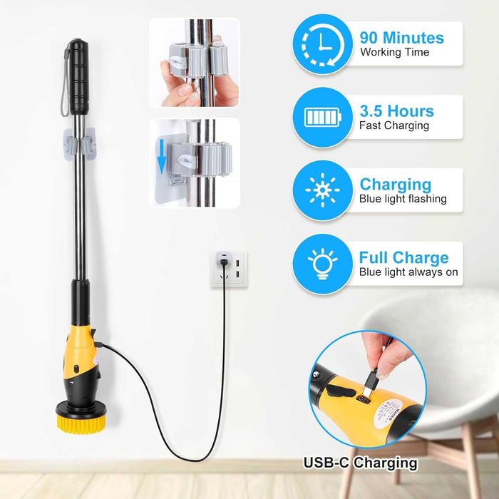 Perie curatare electrica 17 in 1