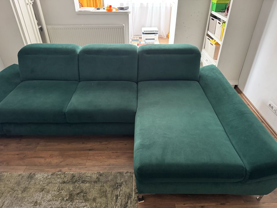 Vand coltar extensibil cu lada de depozitare
