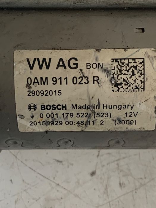 Electromotor 1.4Tsi Audi A3 Iii 8V1, 8Vk 2012 - >, Volkswagen Golf Vi