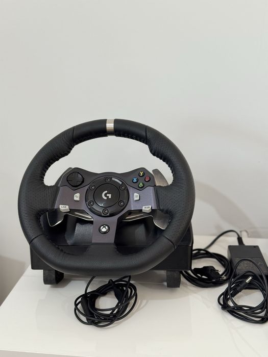 volan logitech g920 cu pedale si schimbator