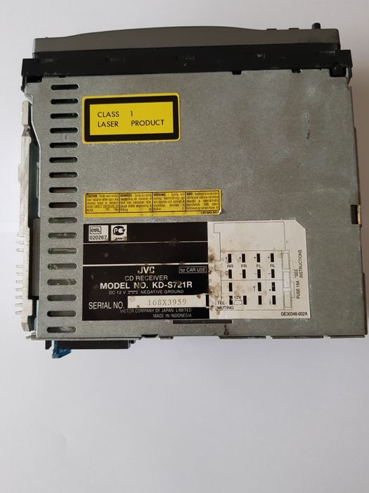 Radio casetofon auto JVK KD-S721R