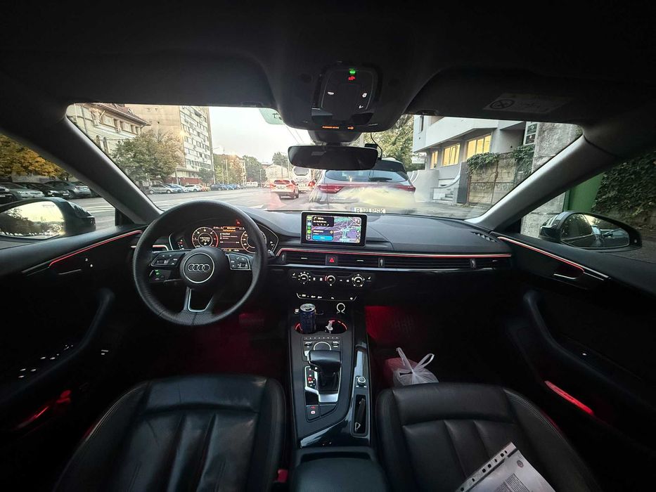 Audi A5 2019 2.0 diesel, Lumini Ambientale, 19500  Euro + TVA