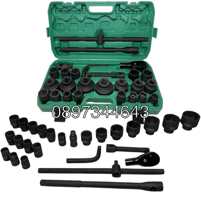 Камионджийско гедоре STAHLMAYER – 26 части, 3/4" & 1", 21–65 мм