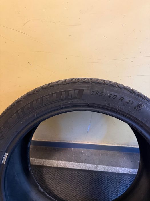 4 бр. Michelin Pilot Alpin 5 285/40 R21 – 7 мм, DOT 2022