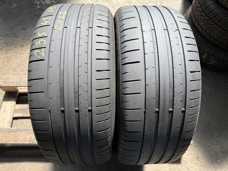 2x Anvelope Vara 235/45 R18 - Pirelli  P Zero