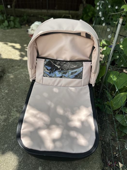 Vand carucior Krausman 3 in 1 Storm Pink Shiny