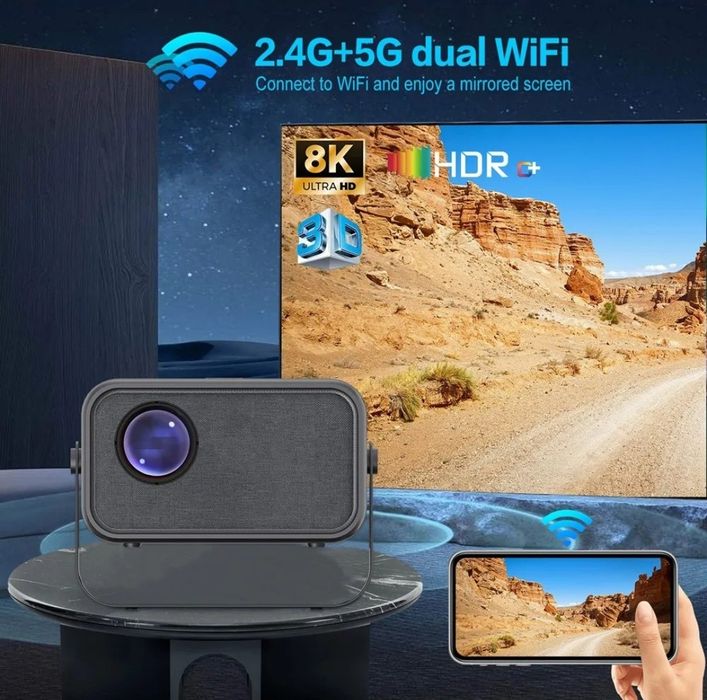 Смарт Проектор K5PRO android13+Прошивка+доставка.бх