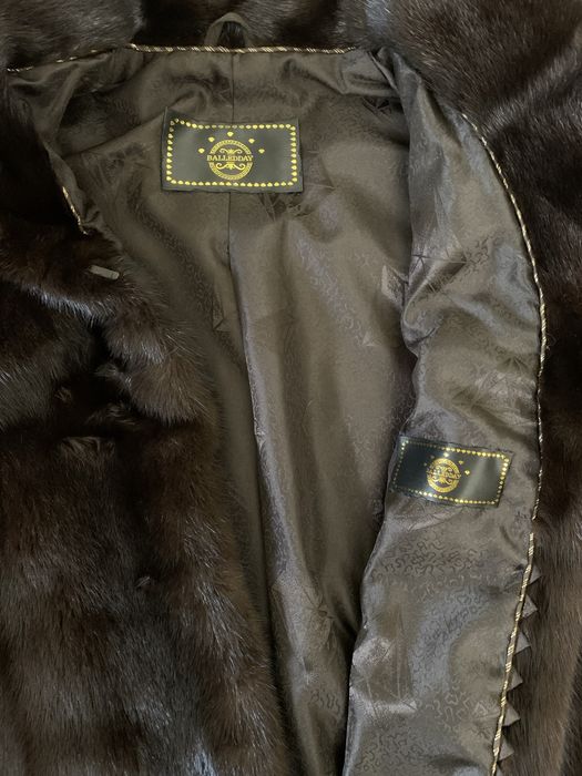 Шуба норковая укороченная