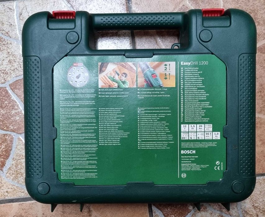 Masina de gaurit NOU (bormasina) pe acumulator Bosch EasyDrill 1200