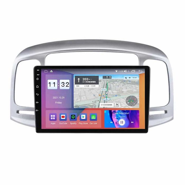Navigatie Hyundai accent 2006 - 2011 2GB 4GB 8GB Garantie Camera